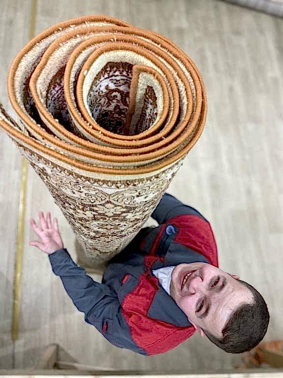 стирка ковров